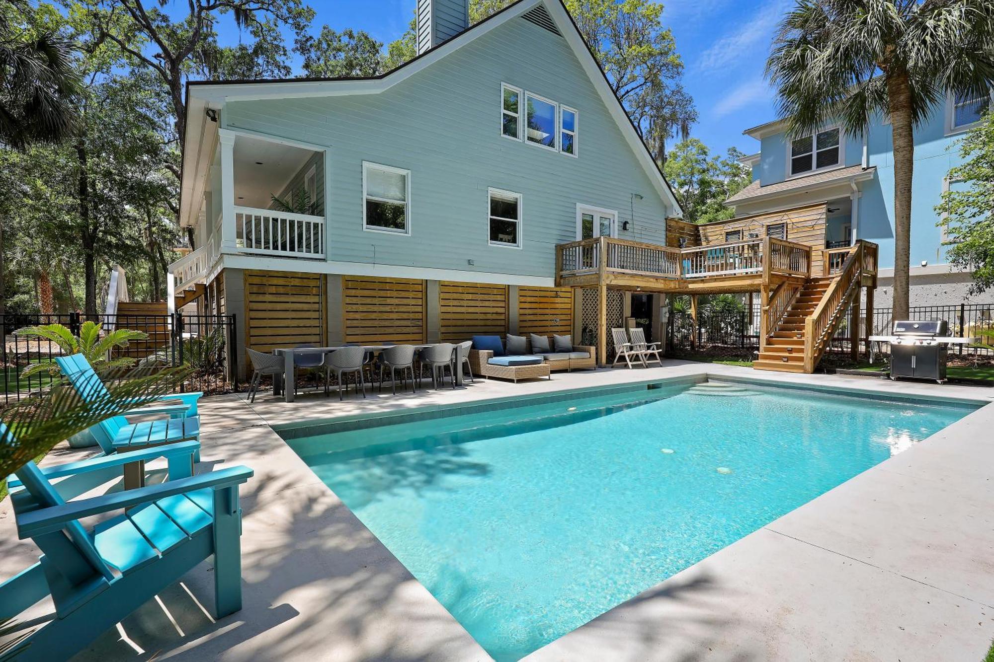 9 Flamingo Street Villa Hilton Head Island Exteriör bild
