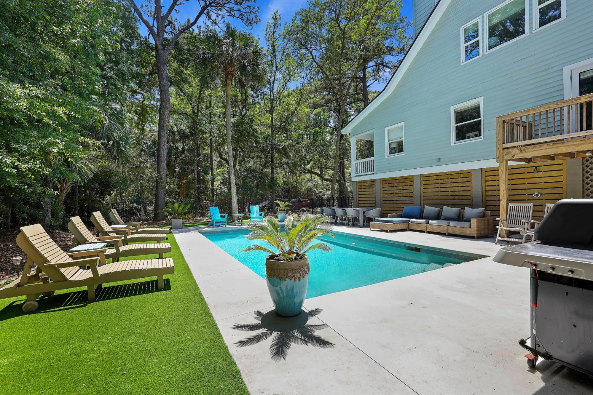 9 Flamingo Street Villa Hilton Head Island Exteriör bild